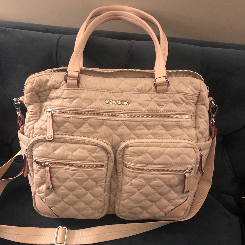 MZ Wallace Crosby City Bag (Mushroom)